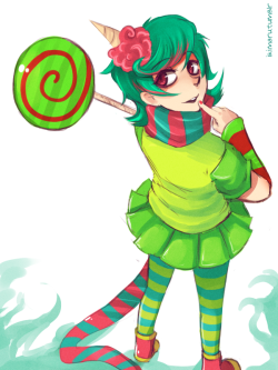    fuzzy-earmuffs:  Trickster Roxy? :3     there are not enough