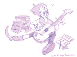 waste-of-paper:  Gay bird trying to learn the Human Guitar so