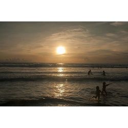 enjoyindonesia:Kuta beach, Bali. #landscape #nature #sunset #sea