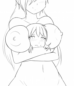 Patreon SketchMae enjoying the feeling of being breast-vored