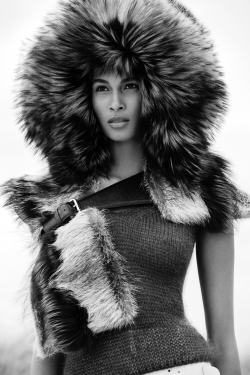 senyahearts:  Cindy Bruna in “Fall Girls” for Allure Magazine,