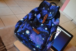 omgr4wr:  my school bag from pink c:  
