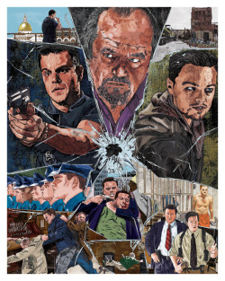 fuckyeahmovieposters:  The Departed by Matthew Brazier