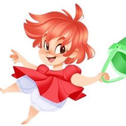 Lady Number 82 PONYO!! Every time I watch this movie it makes