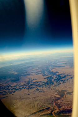 intothegreatunknown:  Grand Canyon from 39,000 feet 