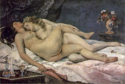 nevver:The Sleepers,  Gustave Courbet