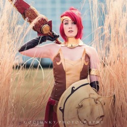 It was so weird to be #pyrrha the same day that I wore my cinder