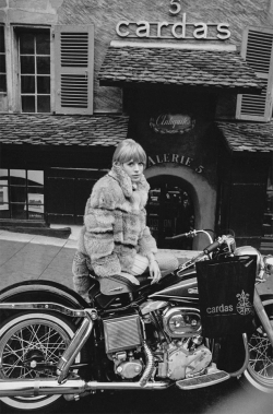 faithfullforever:  Marianne Faithfull during the filming of “The