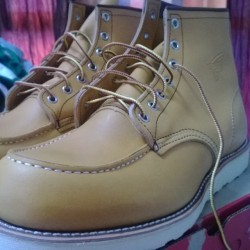 dudedo:  My new shoe thank you my mom my dad.  #shoes #redwings