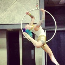 smurfasaur:  My flexibility has been improving! I think my hoop