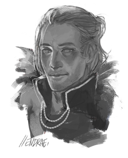 endrae: Doodle of Anders from my wip folder, which I never posted