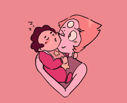 awkgrace:  Have some sleepy baby stevens (and gem moms) to stay