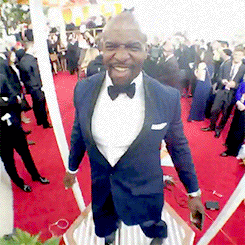 aleriehightower:  Terry Crews on the Golden Globes 2014 Red Carpet