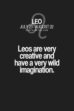 zodiacmind:  Fun facts about your sign here  VERY VERY wild imagination…heehee