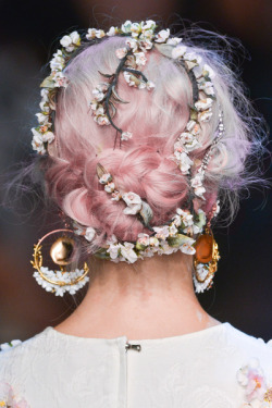 pastel-locks:  Dolce & Gabbana Spring/Summer 2014 