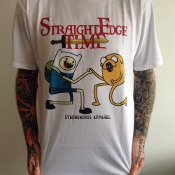 xstrongxmindsx:  Straightedge Time.  www.xstrongmindsx.com #strongminds