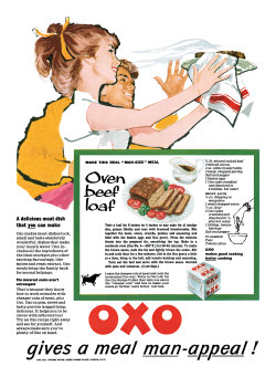 gameraboy:  1959 Oxo ad by totallymystified on Flickr. 