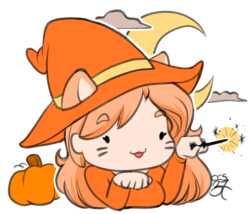 cheshirecatsmile37art:Just a little Halloween doodleyI couldn’t
