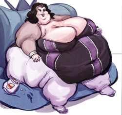 fatline: Sofa worth of Penumbra  A full color commission for