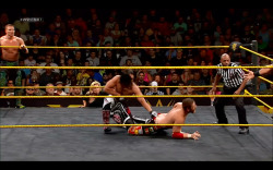 rwfan11:  Sami Zayn ….bit of butt crack on NXT this past week