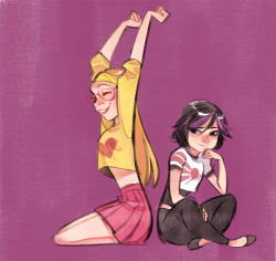 leonsringtrick:  Honey Lemon & GoGo Tomago  precious gogo~