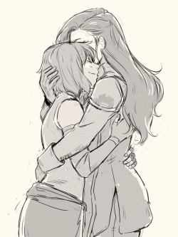 nymre:  A korrasami sketch reward for a patron. Bigger version