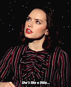scavengersrey:  Daisy Ridley on what kind of person Rey is  