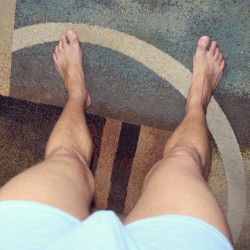 footjahb:  #Feet #Toes n #Bulge #Underwear #Redbone #Cutie