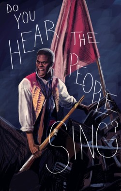 callipygianflamingo:  kyle scatliffe as enjolras :) 