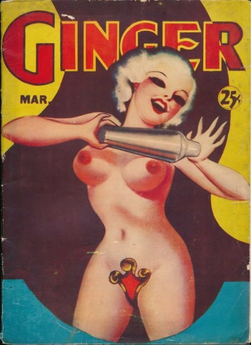 pulpcovers:  Ginger, March 1936 https://pulpcovers.com/ginger-march-1936/