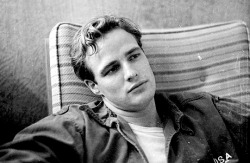 babeimgonnaleaveu:  Marlon Brando photographed by Edward Clark,