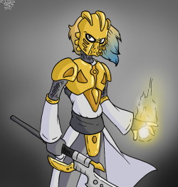 Takanuva from Bionicle gen 1. The Mask of Life is still one of