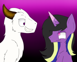 sapphire-and-greyzeek:  purpleartz:  *Smug Intensifies* Fanart