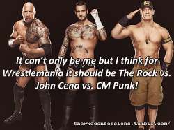 thewweconfessions:  “It can’t only be me but I think for