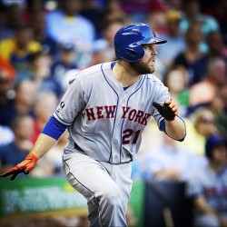 mets:  It’s safe to say Lucas Duda is on fire. 1-0 #Mets  Yeah