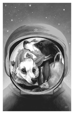 empartridge:  my piece for the Space show at gallery 1988 west.