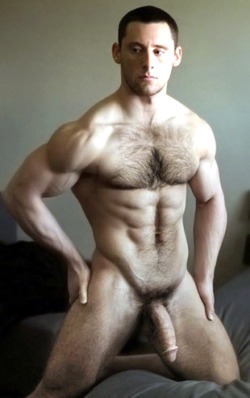 Muscles, Bareback, Fur & Thick