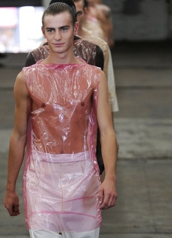 monsieurcouture:Siki Im S/S 2014  Ben Allen finally smiling.