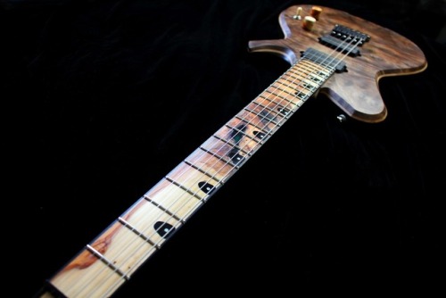 glorifiedguitars: Stone Wolf Guitars Nova Carved Claro Walnut  [Price: £2,000/Ū,625]  Glorified Guitars Links: InstagramYouTube  