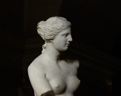 marmarinos:Detail of the Venus de Milo, an ancient Greek statue