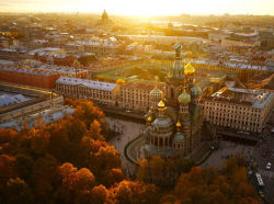 ohsoromanov:  St. Petersburg From Above  Recently, photographer