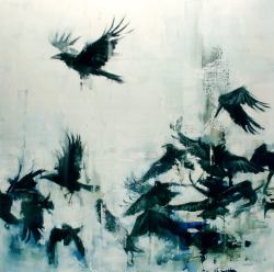 illirya-ooc:  erynnholt:  melodyandviolence:  Ravens by lindsey