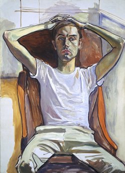 slcvisualresources:  Alice Neel, Hartley(1966, oil on canvas,