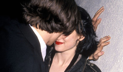 me-charming-man:  When Johnny saw Winona for the first time he