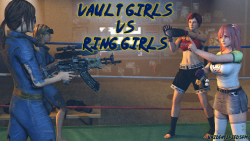 vault-girls:  Vault Girls VS Ring Girls Â You knew it had to