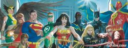 toptopz:  Justice League by Alex Ross