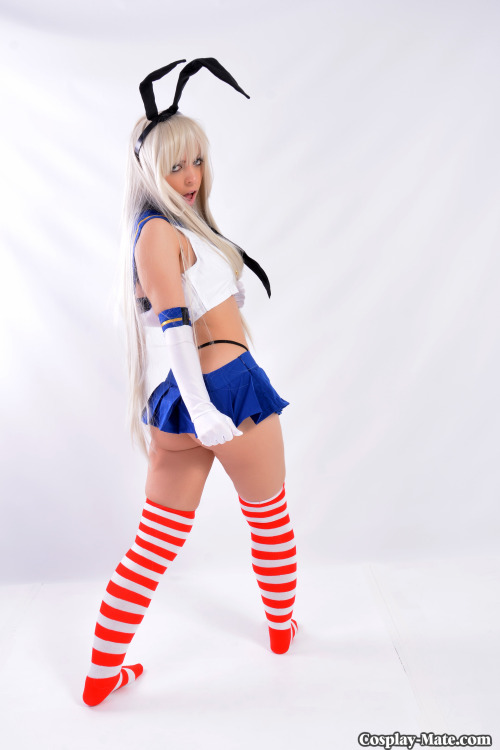 New set ready on cosplay-mate.com Shimakaze from Kantai Collection by Nathalya. The full set have 99 pictures! :) Hope you like the result.