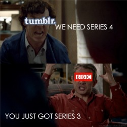 ccumberbitched:  the entire sherlock fandom right now 