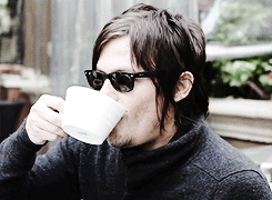reedusgif:   Norman Reedus Quotes [8/∞]  Coffee, cats, and