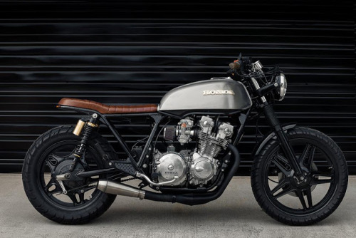 caferacerpasion:  Honda CB750 Brat Style by Redeemed Cycles | www.caferacerpasion.com